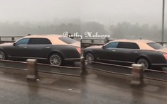 Video: Thực hư chuyện xe Bentley Mulsanne chạy vào làn "xe máy" trên cầu Thanh Trì