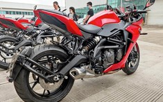 Lộ diện Sport bike 600 phân khối nhà Benelli với tên gọi QJ SRG600