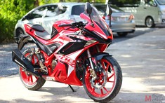 Diện kiến Sport bike giá rẻ GPX GR200R ngoài đời thực: Con lai giữa Yamaha R15 và Honda CBR250RR