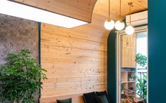 Nội thất căn hộ 63m2 biến tấu lạ mắt với kiến trúc mái vòm