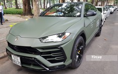 Soi diện mạo chiếc Lamborghini Urus phong cách nhà binh của ông Đặng Lê Nguyên Vũ