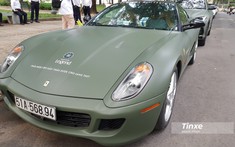 Cận cảnh siêu xe Ferrari 599 GTB độc nhất tại Việt Nam của ông Đặng Lê Nguyên Vũ
