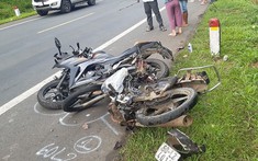 Đồng Nai: 2 xe máy va chạm trên Quốc lộ 20, 2 người thương vong