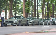 Dàn siêu xe đã qua sử dụng của Trung Nguyên bất ngờ tụ tập tại Sài thành