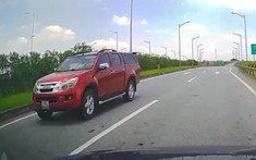 Video: Isuzu D-max chạy ngược chiều trên cao tốc Hà Nội – Thái Nguyên, tài xế có thể bị phạt 18 triệu đồng
