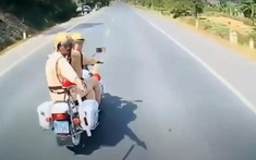 Video: Không chấp hành hiệu lệnh, xe tải bị lực lượng CSGT dùng súng trấn áp tại Lạng Sơn