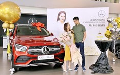 Cũng màu đỏ, nhưng xe mới của diễn viên Bảo Thanh lại là Mercedes-Benz GLC 300 4Matic 2020 giá gần 2,4 tỷ đồng