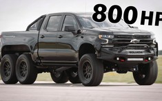 Goliath 6x6 - Chiếc bán tải Chevrolet Silverado quái vật với 800 mã lực và cái 8,7 tỷ đồng
