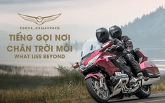Honda Gold Wing 2020 ra mắt Việt Nam: Bổ sung đèn sương mù cùng màu Trắng ngọc ấn tượng