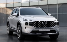 Hyundai Santa Fe 2021 chính thức "hiện nguyên hình" với thiết kế táo bạo và hiện đại
