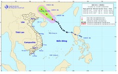 Bão số 1 sẽ gây mưa dông, gió giật mạnh ở các tỉnh Bắc Bộ