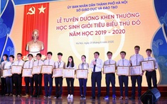 Hà Nội tuyên dương học sinh giỏi tiêu biểu năm học 2019 - 2020