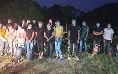 Quảng Ninh: Thu gom nhiều nhóm người nhập cảnh trái phép qua sông biên giới đưa vào khu cách ly tập trung