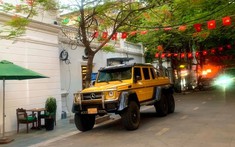 "Quái vật 6 bánh" Mercedes-Benz G63 AMG 6x6 bất ngờ xuất hiện tại Hải Phòng