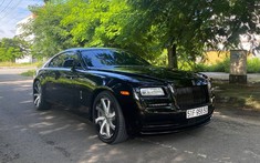 Rolls-Royce Wraith độ mâm Forgiato lạ tại Việt Nam "lột áo" về màu sơn nguyên bản