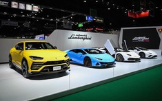 Chiêm ngưỡng dàn siêu xe gần 100 tỷ đồng ở gian hàng Lamborghini tại triển lãm Bangkok Motor Show 2020