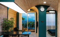 Căn hộ 63m2 không còn ranh giới giữa những bức tường và trần