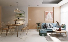 Bảng màu tinh tế, "dịu dàng" trong căn hộ 66m2 ở Nha Trang