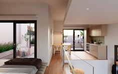 Thêm hai mẫu căn hộ nhỏ dưới 30m2 có thiết kế nội thất ấn tượng