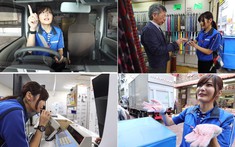 Khám phá một ngày làm việc chuyên nghiệp, an toàn của nữ nhân viên vận chuyển hàng hóa Nhật Bản
