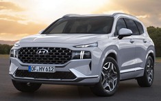 Hyundai giới thiệu 2 phiên bản tiết kiệm xăng mới của Santa Fe 2021