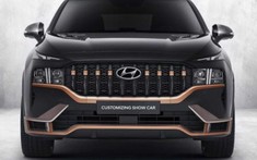 Cận cảnh Hyundai Santa Fe 2021 phiên bản thể thao N Performance, dự kiến bán ra vào cuối năm nay