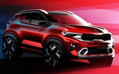SUV cỡ B giá rẻ Kia Sonet 2020 "hiện nguyên hình" với thiết kế táo bạo