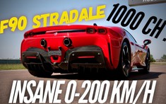 Chứng kiến siêu xe hybrid Ferrari SF90 Stradale gia tốc từ 0-200 km/h trong chưa tới 6,5 giây