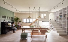 Ngôi nhà có nhiều không gian cho trẻ thỏa sức vui đùa