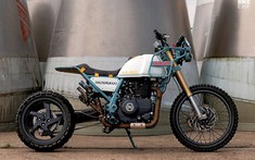 Royal Enfield tại Anh ra mắt mẫu xe Himalayan Turbo "MJR Roach" mạnh 50 mã lực