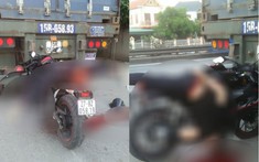 Hải Dương: Nam công nhân điều khiển mô tô Yamaha R15 tông vào đuôi xe đầu kéo, tử vong