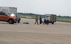 Nữ nhân viên vệ sinh bị xe bán tải Ford Ranger đâm tử vong trong sân bay Nội Bài