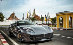 Siêu xe mui trần Ferrari 812 GTS đến Thái Lan với giá từ 26 tỷ đồng khiến đại gia Việt "phát thèm"