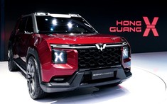 Wuling Hong Guang X - SUV 7 chỗ với thiết kế hầm hố, bán ra vào năm sau