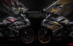 Honda CBR250RR có thêm phiên bản cao cấp mới, mang trên mình "hình xăm" Samurai và Garuda tuyệt đẹp