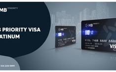 Ra mắt thẻ tín dụng quốc tế MB Priority Visa Platinum