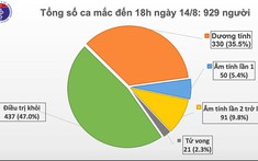 Việt Nam có thêm 18 ca mắc Covid-19, trong đó 1 ca nhập cảnh trái phép