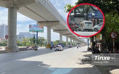 Tư vấn giao thông: Lưu ý biển cấm rẽ trái tại ngã tư Hồ Tùng Mậu - Lê Đức Thọ