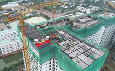 Thi công vượt tiến độ, Akari City chính thức cất nóc giai đoạn 1