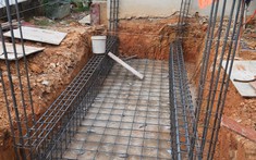 Quy trình thi công móng băng trong xây dựng nhà phố