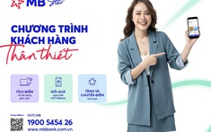 Tích lũy điểm thưởng, nhận nhiều ưu đãi với “MB Star”