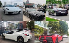 Dàn xe "ngựa chiến" của doanh nhân Hải Phòng, mỗi xe là phiên bản, ấn tượng nhất là Ferrari 812 Superfast
