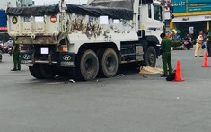 Bình Dương: Cô gái trẻ tử vong sau va chạm với xe ben