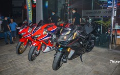 Cận cảnh dàn mô tô khủng đến xem mắt siêu mô tô Honda CBR1000RR-R Fireblade mới về Việt Nam