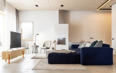Học cách phối màu tinh tế trong căn hộ 118m2