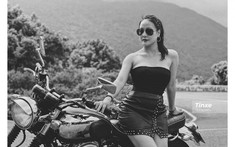 Cô nàng Đà thành khoe vẻ đẹp khỏe khoắn bên Kawasaki W650