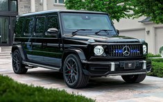 Inkas Mercedes-AMG G63 Limo 2020 - Xe bọc giáp an toàn tuyệt đối, cực sang trọng với màn hình TV 4K