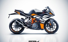 Đây có thể là thiết kế chính thức của KTM RC 390 2021
