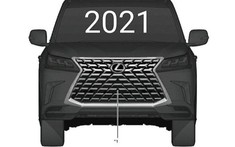 "Chuyên cơ mặt đất" Lexus LX570 2021 lộ diện với thiết kế lưới tản nhiệt "khổng lồ" mới
