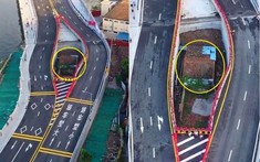 Chuyện lạ: Ngôi nhà nằm lọt thỏm giữa cây cầu mới xây vì chủ nhà không chịu rời đi